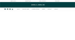 Desktop Screenshot of danielamenmd.com